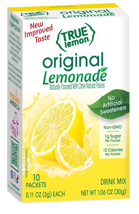 True Lemon® Original Lemonade Drink Mix | True Citrus