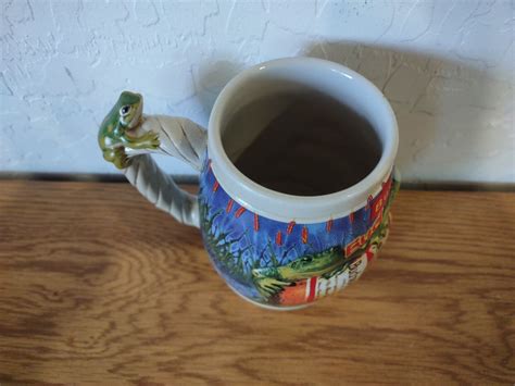 Budweiser Anheuser Busch Frog Stein CS289 Bud-weis-er 1996 New In Box ...