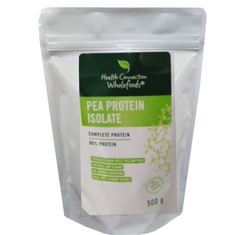 Pea Protein Isolate 500g - Health Connection Wholefoods