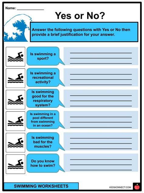 Swimming Class Worksheet 的图像结果