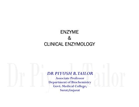 Enzyme iso-enzyme clinical enzymology - ENZYMEENZYMEENZYMEENZYME ...