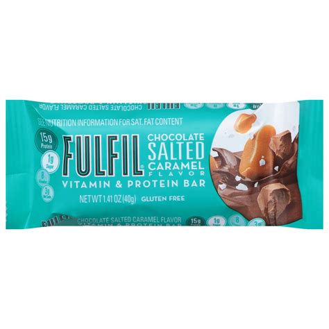 FULFIL 15g Protein Bar - Chocolate Salted Caramel - Shop Granola ...