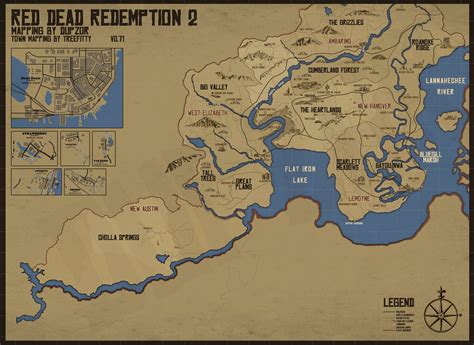 Image result for RDR2 World Map