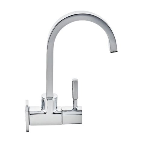 Cera Wall Mounted Regular Kitchen Sink Tap Gayle F1014251 with Swinging ...