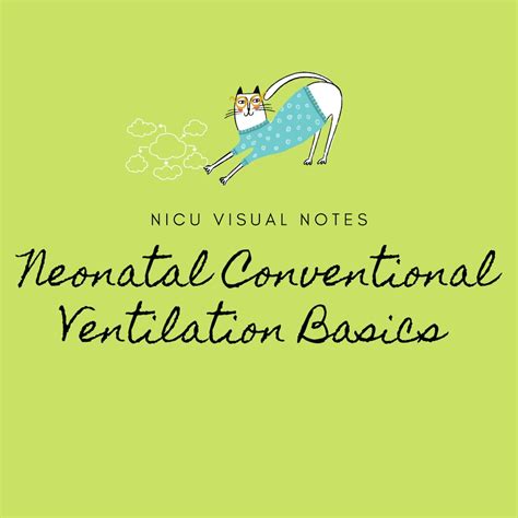 Buy Neonatal Conventional Ventilation Basics NICU Notes, Nursing ...