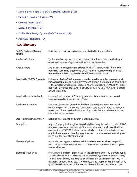 Mechanical APDL Tutorial 的图像结果