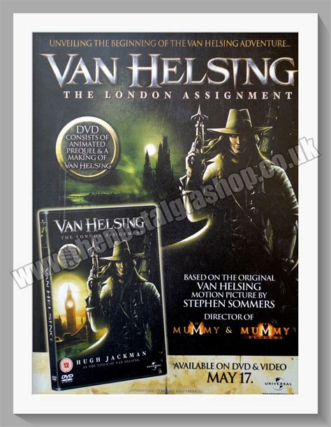 Van Helsing The London Assignment. 2004 Original Advert (ref AD58336 ...