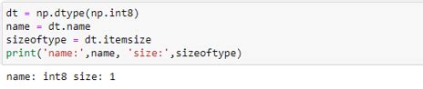 Image result for Numpy Data Type in Python
