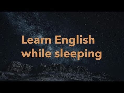English Sleep Learning 的图像结果