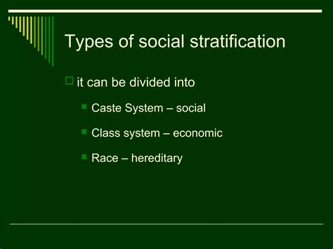 Social Stratification Meaning