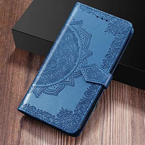 Perkie Queen Series Faux Leather Embossing Wallet Flip Case Kick Stand ...