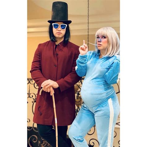 Willy Wonka Costume Violet