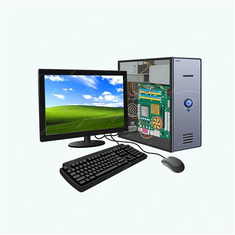 Vetor de componente de computador | Vetor Premium