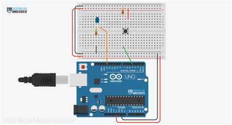 Button and LED Arduino 的图像结果