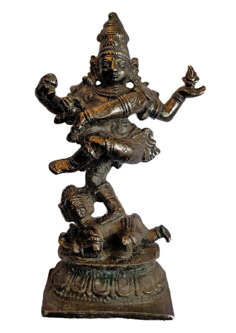 Buy Nataraja Shiva Idol Sculpture Handmade in Tamilnadu, Antique ...