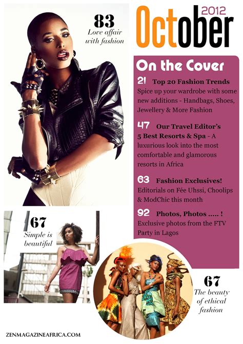 Image result for Magazine Table of Contents