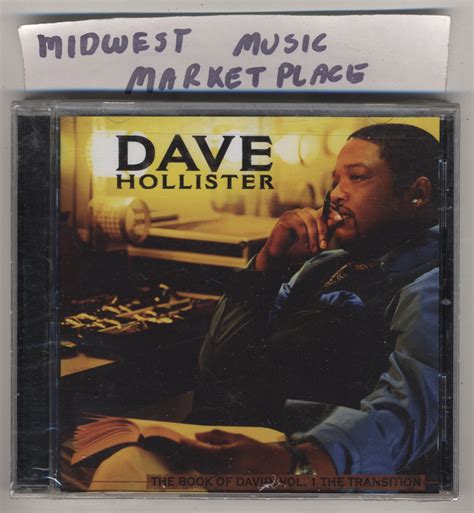 Dave Hollister - The Book of David: Vol. 1 The Transition - New MINT ...