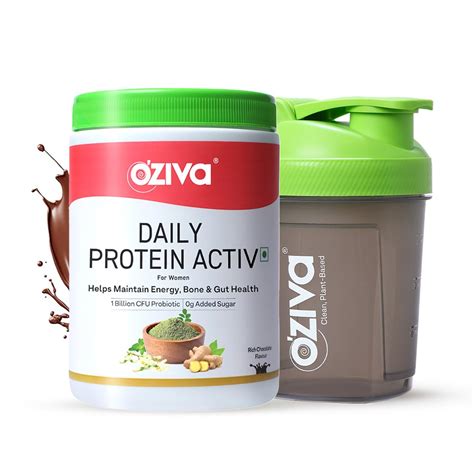 OZiva Daily Protein Activ For Women, For Better Energy, Bone Health ...