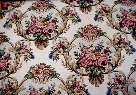 Vintage Floral Tapestry Upholstery Fabric at Dean Metoyer blog