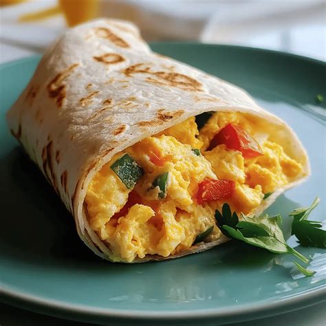 Easy Guilt-Free Scrambled Egg Wrap You'll Crave Every Morning