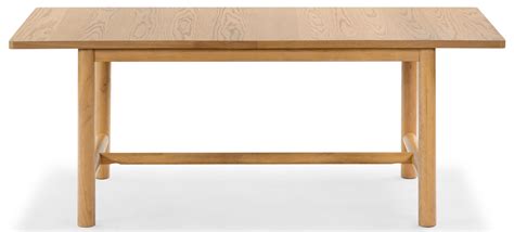 Safavieh Jaylessa Solid Wood Extendable Dining Table in Natural ...