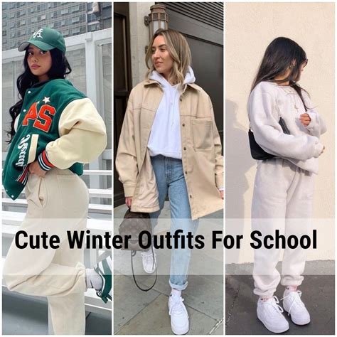 Cute Winter Outfits For School