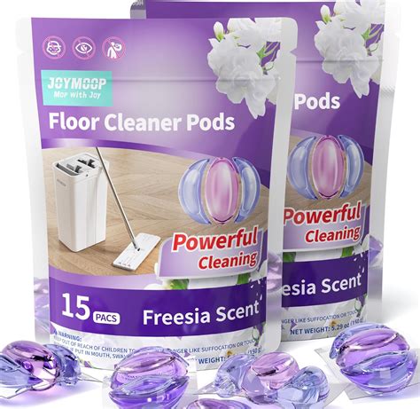 Amazon.com: JOYMOOP Floor Cleaner for Mopping, 30 PCS Mopping Solution ...