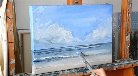Acrylic Seascape Painting Tutorials 的图像结果
