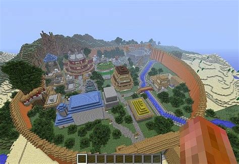Image result for Naruto Minecraft Mod Map