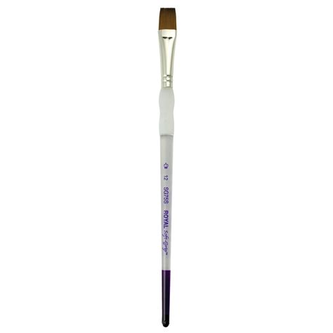 Royal Brush Soft-Grip Synthetic Sable Brush, Shader, 12 | Michaels