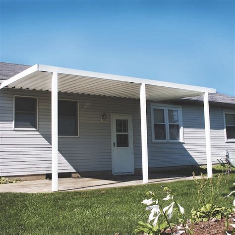 Americana Building Products 15-ft x 12-ft White Metal at Lowes.com