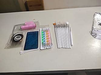 Fok 33 Pcs Combo Set Professional DIY Nail Art Decoration Kit Set of 2 ...