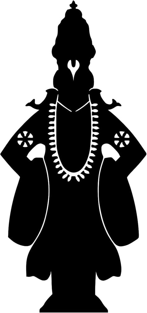 Shlok Creatives Lord Vitthal, pandurang, vithoba Metal laser cutting ...