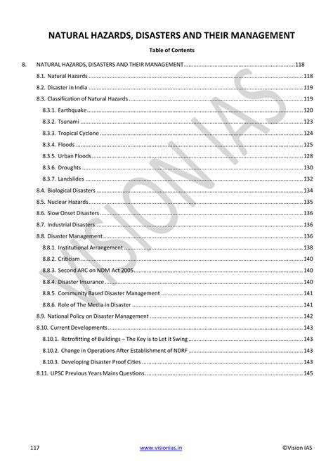 1 Disaster Management - lecture - NATURAL HAZARDS, DISASTERS AND THEIR ...