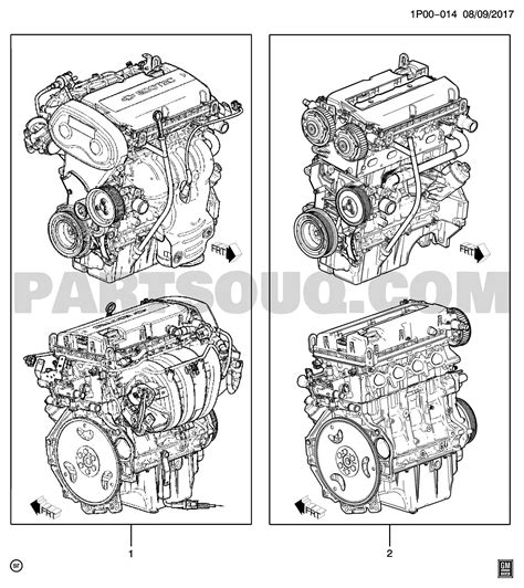 2013 Chevy Cruze Engine Parts Diagram and Overview