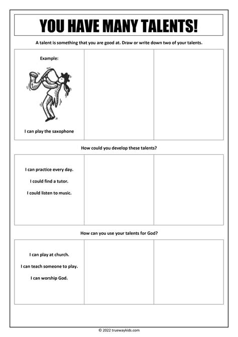 THE PARABLE OF THE TALENTS - MATTHEW 25:14-30 (Teen Bible lesson) - Trueway Kids