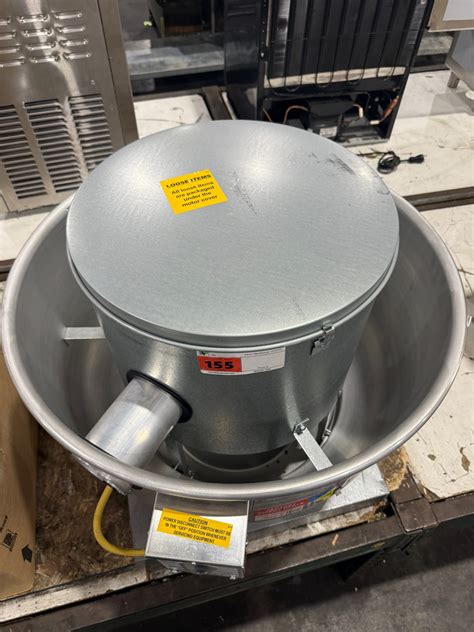 CAPTIVE-AIRE SYSTEMS DU33HFA COMMERCIAL HIGH SPEED UPBLAST EXHAUST FAN ...