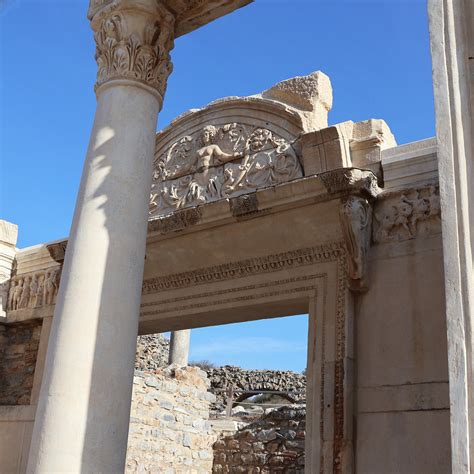 Ephesus, Temple of Hadrian ... | built to honor Emperor Hadr… | Flickr