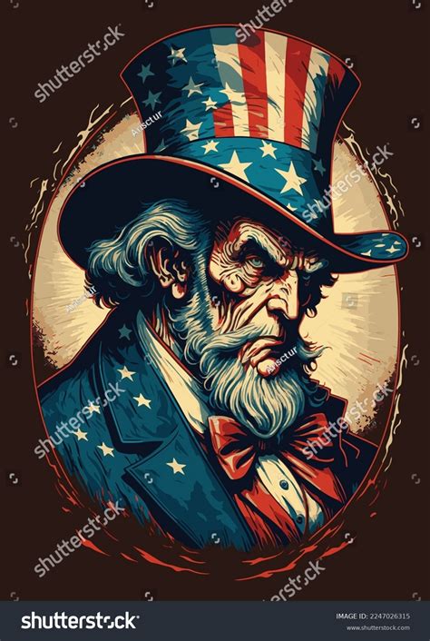 Amazing Uncle Sam Vector Art Illustrations Stock Vector (Royalty Free) 2247026315 | Shutterstock