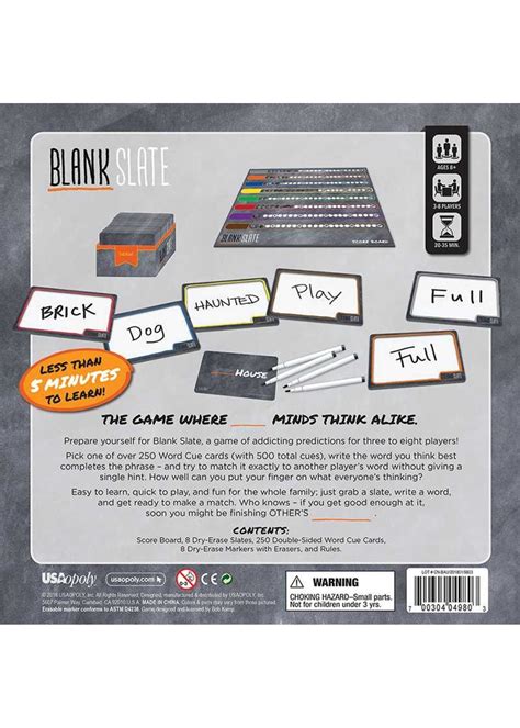Blank Slate Game App at Micheal Weston blog