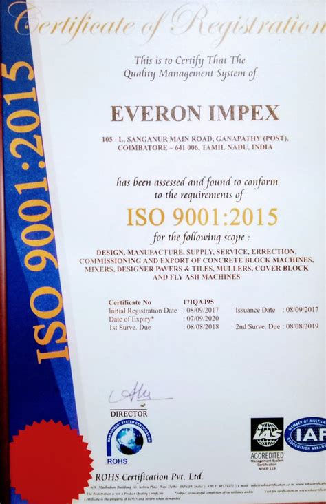 Everon Impex - Manufacturer from Coimbatore, India | About Us