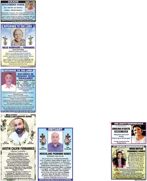 30-07-2022 Day Obituaries - O Heraldo