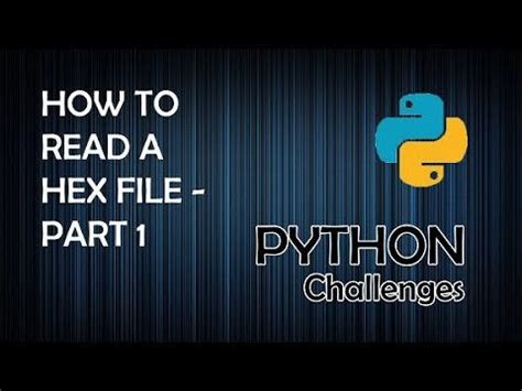 Image result for Python Read Hex File