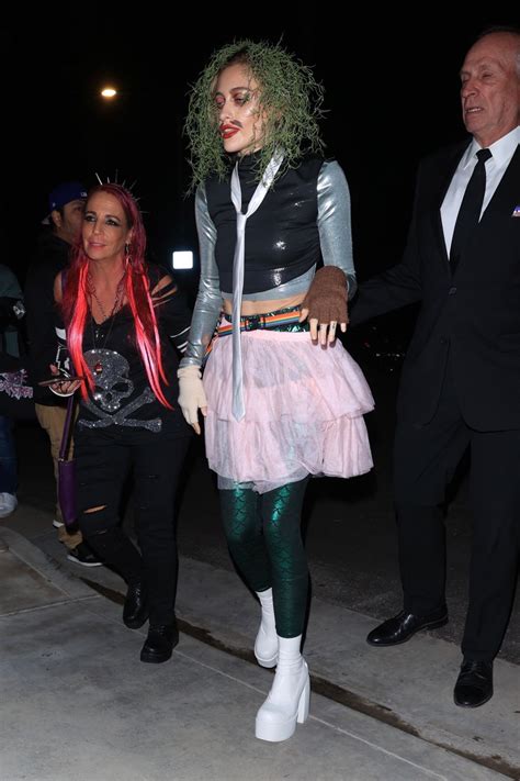 PARIS JACKSON in Old Gregg Costume Arrives at Casamigos Halloween Party ...
