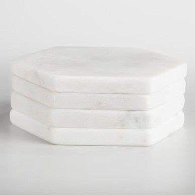 Simplified Decorating: End Table Decor Ideas | White marble hexagon ...