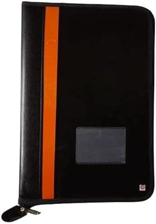 PU Leather Multipurpose File 10 Sleeves A4 Size Professional Document ...