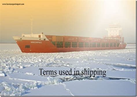 Terms used in shipping such as Statute Of Limitation,steamship agent ...