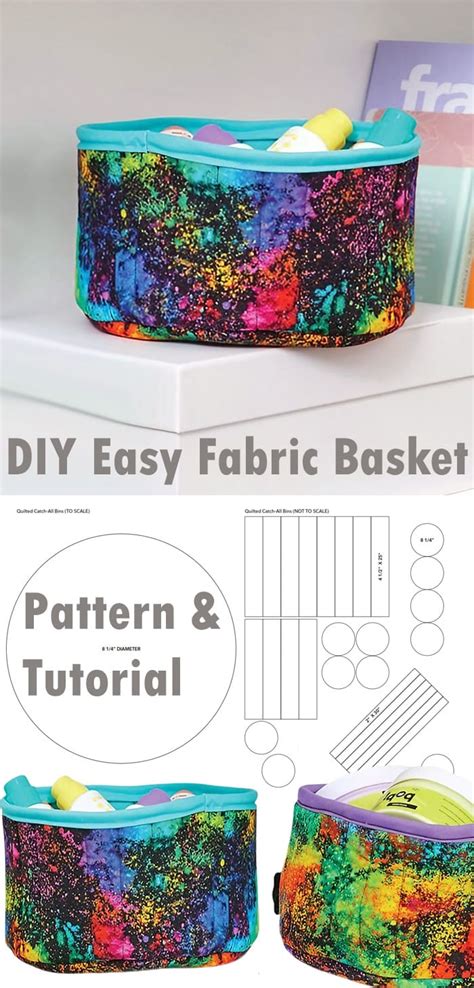 Image result for Quilted Storage Basket Tutorial