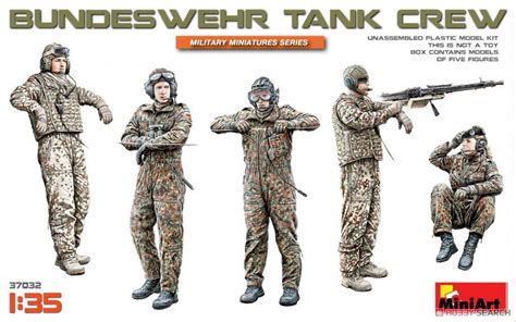 MiniArt Bundeswehr Tank Crew 135 Scale Plastic Model India | Ubuy