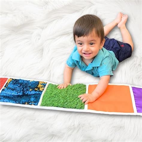 Lattooland Sensory Play Mats for Babies & Toddlers for 6 Months - 4 ...